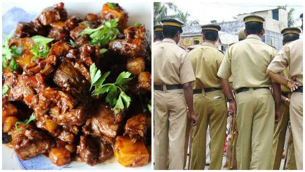 കേരള പോലീസിലും ബീഫ് നിരോധനം? ബീഫിനെ പടിക്ക് പുറത്ത് നിര്‍ത്തി പോലീസിന്റെ ഭക്ഷണ മെനു!