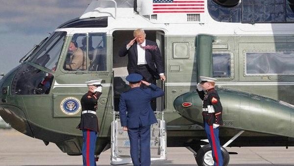 ട്രംപ് ഏതിലെന്ന് തിരിച്ചറിയാനാകില്ല; ഇന്ത്യയിലെത്തിയത് മിസൈലും പോലും തൊടാത്ത 5 ഹെലികോപ്റ്ററുകള്‍