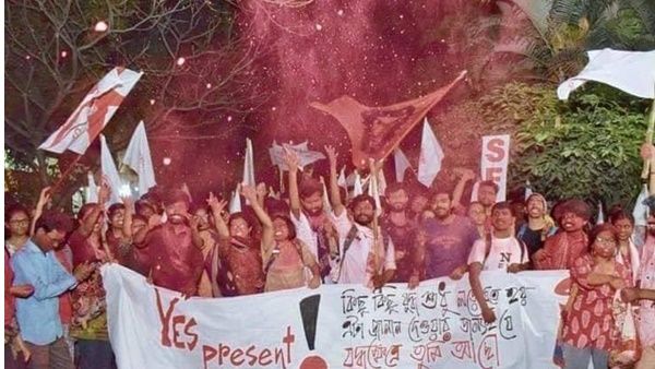 എബിവിപി വട്ടപ്പൂജ്യം; ജാദവ്പൂര്‍ സര്‍വ്വകലാശാലയില്‍ ഇടത് വിദ്യാര്‍ത്ഥി സംഘടനകള്‍ക്ക് വന്‍ വിജയം