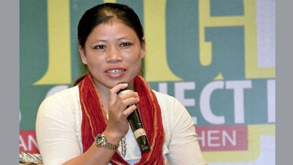 ക്വാറന്റൈന്‍ ലംഘിച്ച് മേരി കോം; എംപിമാര്‍ക്കൊപ്പം രാഷ്ട്രപതിയുടെ വിരുന്നില്‍