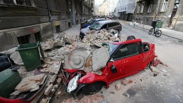 കൊറോണ ഭീതിക്കിടെ ക്രൊയേഷ്യയിൽ ഭൂചലനം, കെട്ടിടങ്ങൾ തകർന്നുവീണു!! നിരവധി പേർക്ക് പരിക്ക്!!