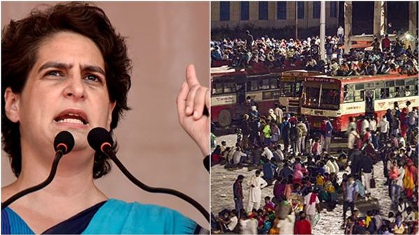 കുടിയേറ്റ തൊഴിലാളികള്‍ക്കായി അംബാനിയടക്കമുള്ളവര്‍ക്ക് പ്രിയങ്കയുടെ കത്ത്; സൗജന്യ സേവനം നല്‍കണം