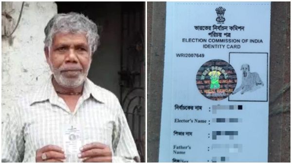 വോട്ടര്‍ ഐഡി കണ്ടപ്പോള്‍ ഞെട്ടി! സ്വന്തം ഫോട്ടോയ്ക്ക് പകരം നായയുടെ ചിത്രം, പരാതിയുമായി മധ്യവയസ്കന്‍