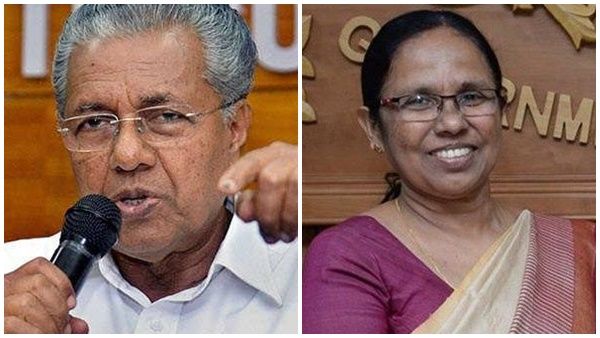 പത്രസമ്മേളനം വരെ കൊവിഡ് ഫലം രഹസ്യമാക്കിവെക്കുന്നു;ആരോപണത്തിന് മുഖമടച്ച മറുപടിയുമായി മന്ത്രി ശൈലജ