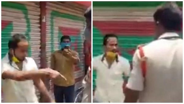 കുട്ടികൾക്ക് പാൽ വാങ്ങാനിറങ്ങിയ ഓട്ടോ ഡ്രൈവറെ തല്ലിച്ചതച്ച് പോലീസ്; വീഡിയോ