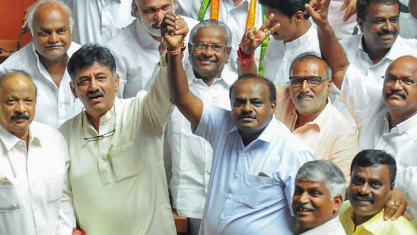 കോണ്‍ഗ്രസും ജെഡിഎസും വീണ്ടും സഖ്യത്തിലേക്ക്; രാജ്യസഭ ഉള്‍പ്പടെ 5 സീറ്റില്‍ വിജയം ഉറപ്പ്