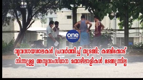 കഞ്ചിക്കോട് വ്യവസായങ്ങൾ പ്രവർത്തിച്ച് തുടങ്ങി; സ്വദേശത്തേക്ക് മടങ്ങുന്നില്ലെന്ന് അതിഥി തൊഴിലാളികൾ