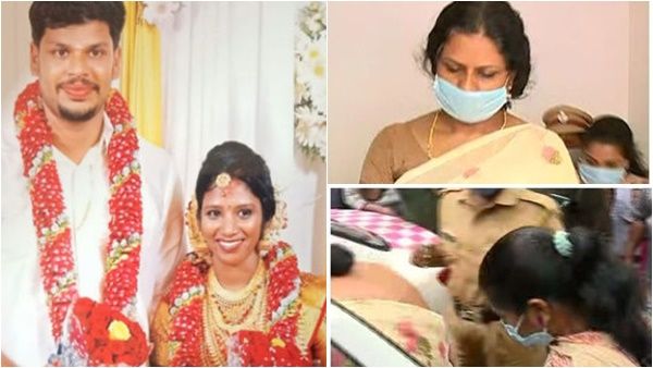 ഉത്രവധം; നിര്‍ത്തിപ്പൊരിച്ച് പോലീസ്, പൊട്ടിക്കരഞ്ഞ് സൂരജിന്‍റെ അമ്മയും സഹോദരിയും, മാല തിരികെ നല്‍കി