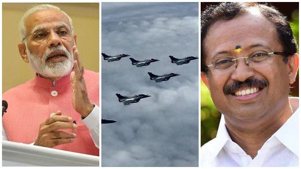 ഇന്ത്യയെ ആക്രമിക്കാൻ ആരും ഇനി രണ്ടു വട്ടം ആലോചിക്കണം, റാഫേലിന്റെ കരുത്തിനെക്കുറിച്ച് വി മുരളീധരൻ