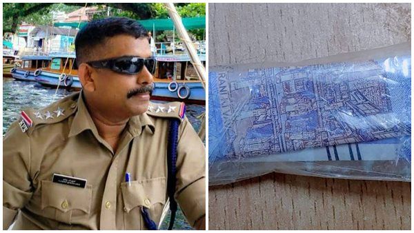 'പൊതിച്ചോറിനുളളിൽ പ്ലാസ്റ്റിക് കൊണ്ട് ഭദ്രമായി പൊതിഞ്ഞ ഒരു 100 രൂപാ നോട്ട്', കോടി രൂപയുടെ മൂല്യം