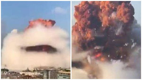 ലബനന്‍ തലസ്ഥാനമായ ബെയ്‌റൂട്ടില്‍ ഇരട്ട സ്‌ഫോടനം! 25ലധികം പേർ കൊല്ലപ്പെട്ടു,2500ലധികം പേർക്ക് പരിക്ക്