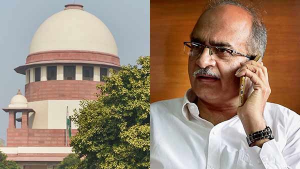 'മാപ്പ് പറയില്ല; ദയ യാചിക്കില്ല', ഉറച്ച് പ്രശാന്ത് ഭൂഷൺ! തിരുത്താൻ 2 ദിവസം സമയം നൽകി സുപ്രീം കോടതി