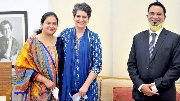 രക്ഷയൊരുക്കി പ്രിയങ്കയും കോൺഗ്രസും; ഒടുവിൽ നേരിട്ട് കാണാനെത്തി കഫീൽ ഖാൻ; എത്തിയത് കുടുംബത്തോടൊപ്പം