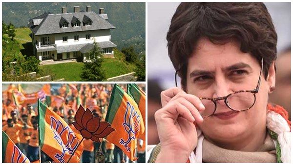 9 ഏക്കറിലെ പ്രിയങ്കയുടെ ആഢംബര വീട്....സ്വപ്‌ന ഭവനം പൊളിക്കാന്‍ ബിജെപി, കങ്കണയ്ക്ക് സമാനം!!