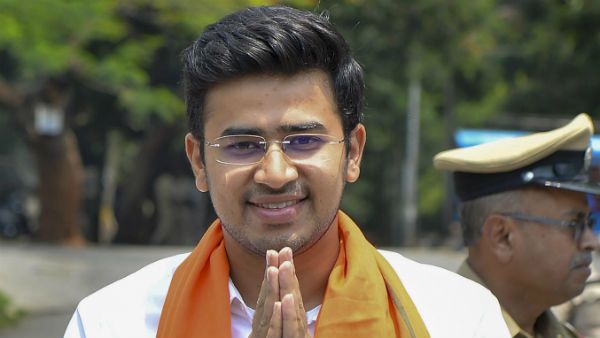 തേജസ്വി സൂര്യയെ പാർട്ടി പുറത്താക്കണം: 'ബെംഗളൂരു തീവ്രവാദത്തിന്റെ കേന്ദ്രം' പരാമർശത്തിൽ കോൺഗ്രസ്