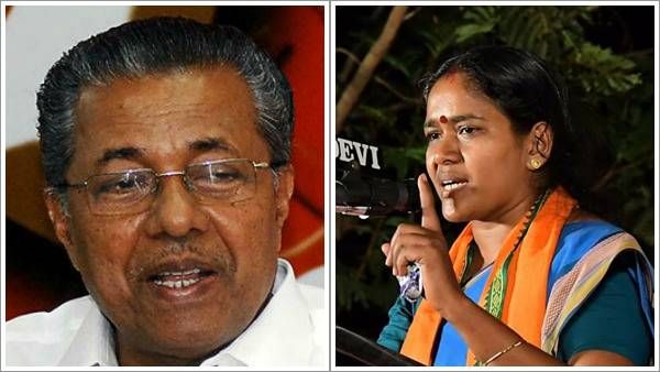 വാളയാർ മാതാപിതാക്കളുടെ കണ്ണീരിന് മുന്നിൽ നിങ്ങളുടെ മുട്ടിടിയ്ക്കും മിസ്റ്റർ പിണറായി; ശോഭ സുരേന്ദ്രൻ