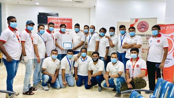 ദോഹയിൽ ബ്ലഡ് ഡോണേഴ്സ് കേരള രക്തദാന ക്യാമ്പ്: രക്തം നൽകിയത് നൂറോളം പേർ