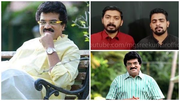 ഞങ്ങളുടെ തെറ്റ് മനസിലായി; ഒടുവിൽ മാപ്പ് ചോദിച്ച് വിദ്യാർത്ഥികൾ, വീഡിയോ പങ്കുവെച്ച് എംജി ശ്രീകുമാർ