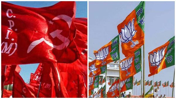 നിയമസഭാ തിരഞ്ഞെടുപ്പിൽ 55 സീറ്റിൽ ബിജെപി വെല്ലുവിളി, സിപിഎം റിപ്പോർട്ടിലെ കണ്ടെത്തലെന്ന് ജന്മഭൂമി