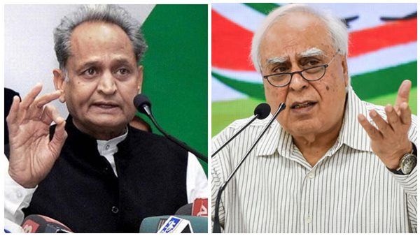 കോൺഗ്രസിൽ വീണ്ടും ഭിന്നത കനക്കുന്നു, സോണിയയെ പ്രതിരോധിച്ച് ഗെഹ്ലോട്ട്, സിബലിനെ തളളി