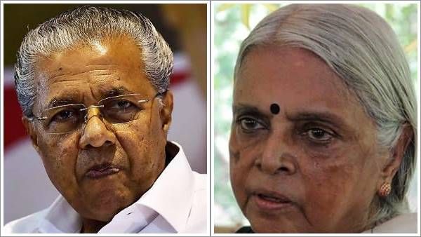 സുഗതകുമാരി പ്രകൃതിയുടെയും സ്ത്രീയുടെയും കണ്ണീരിനൊപ്പം നിന്ന കവി; അനുശോചനം രേഖപ്പെടുത്തി മുഖ്യമന്ത്രി