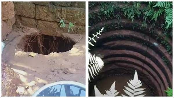 അലക്കിക്കൊണ്ടിരുന്ന വീട്ടമ്മ ഭൂമിപിളർന്ന് താഴോട്ട്; പൊങ്ങിയത് അയൽവാസിയുടെ കിണറ്റിൽ; കണ്ണൂരിൽ സംഭവിച്ചത്