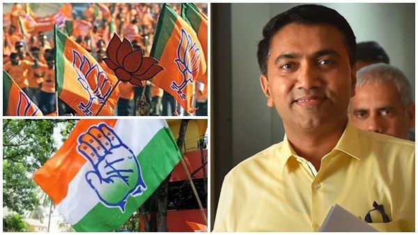 ഗോവയില്‍ തൂത്തുവാരി ബിജെപി, 32 സീറ്റില്‍ തേരോട്ടം, കോണ്‍ഗ്രസ് മൂന്നില്‍, സര്‍പ്രൈസായി എഎപി!!