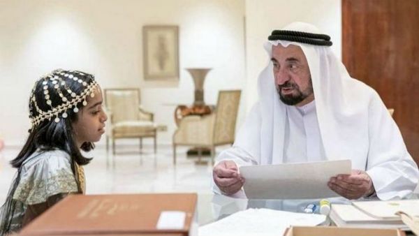 ഒന്ന് കാണണം, നന്ദി പറയണം, 10 വയസ്സുകാരിയുടെ ആഗ്രഹം യാഥാര്‍ത്ഥ്യമാക്കി ഷാര്‍ജാ ഭരണാധികാരി!!