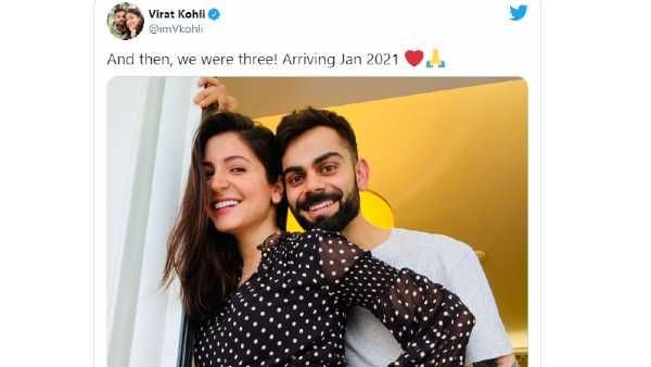 ട്വിറ്റര്‍ ലൈക്കില്‍ റെക്കോര്‍ഡിട്ട് 'വിരുഷ്‌ക'... കുഞ്ഞിന്റെ വരവറിയിച്ച ആ ട്വീറ്റ്, 2020 ലെ നമ്പര്‍ വണ്‍