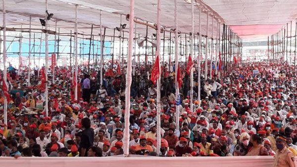 പാർലമെന്റ് ബജറ്റ്‌ സമ്മേളനത്തിൽ കാർഷിക നിയമം പിൻവലിക്കുമെന്ന ഉറപ്പ് നൽകണമെന്ന് ഇടത് പാർട്ടികൾ
