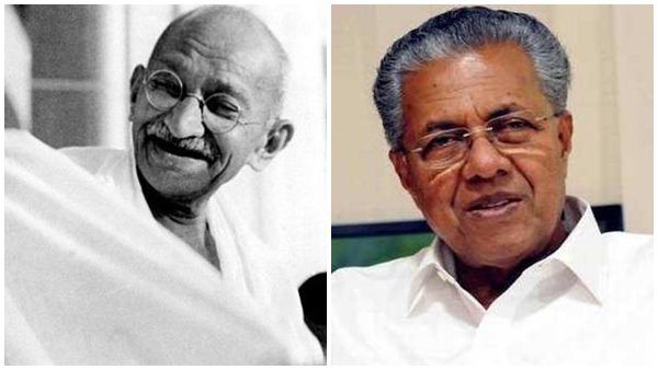 'ഗാന്ധിയെ നാഥുറാം വിനായക് ഗോഡ്‌സെ എന്ന വർഗീയ ഭ്രാന്തൻ വെടിവെച്ചു കൊന്ന ദിനം', പിണറായിയുടെ കുറിപ്പ്