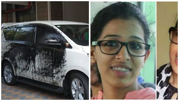 ജസ്‌ന തിരോധാന കേസ്; ഹൈക്കോടതി ജഡ്ജിയുടെ കാറിന് നേരെ കരി ഓയില്‍ ഒഴിച്ച് പ്രതിഷേധം