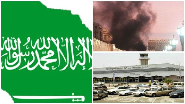 സൗദി അറേബ്യയില്‍ ഹൂത്തികളുടെ മിസൈല്‍ ആക്രമണം; അബഹയില്‍ വിമാനം കത്തി