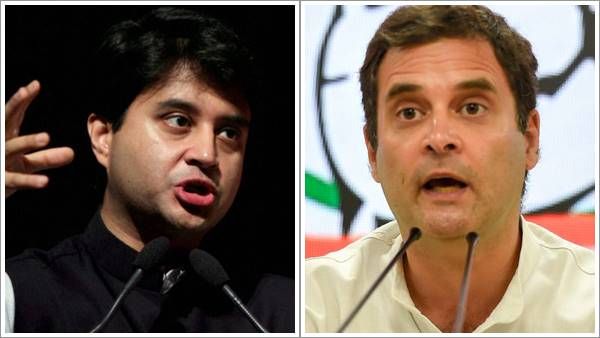 'ഈ ശ്രദ്ധ കോണ്‍ഗ്രസിലുള്ളപ്പോള്‍ കാണിച്ചിരുന്നെങ്കില്‍'; രാഹുലിന് ചുട്ടമറുപടിയുമായി ജ്യോതിരാദിത്യ സിന്ധ്യ