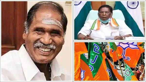 പുതുച്ചേരിയില്‍ കോണ്‍ഗ്രസ് ഭയന്നത് സംഭവിച്ചു; ഇടഞ്ഞ രംഗസ്വാമി എന്‍ഡിഎ പാളയത്തില്‍ തന്നെ, സഖ്യമായി മത്സരിക്കും