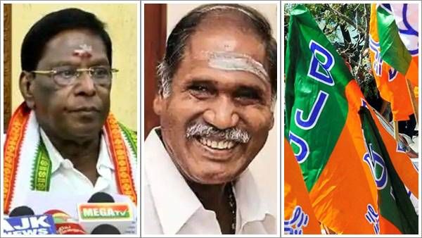 കോൺഗ്രസ് വെറും കാഴ്ചക്കാരാകും; പുതുച്ചേരിയിൽ 18 സീറ്റുമായി എൻഡിഎ സർക്കാർ, ടൈംസ് നൗ-സി വോട്ടർ സർവ്വെ ഫലം