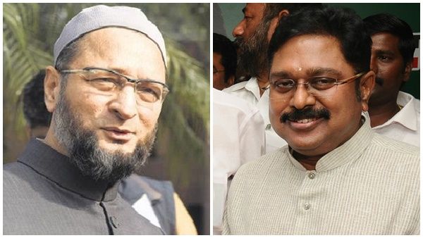 തമിഴ്‌നാട്ടില്‍ ഒവൈസിയും ടിടിവി ദിനകരനും ഒറ്റക്കെട്ട്; മജ്‌ലിസ് പാര്‍ട്ടി മൂന്ന് സീറ്റില്‍ മല്‍സരിക്കും