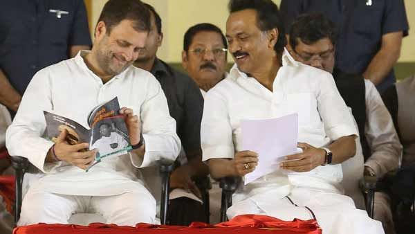 തമിഴ്‌നാട്ടില്‍ നിന്ന് ദേശീയ ബദല്‍ ഒരുക്കാന്‍ ഡിഎംകെ, രാഹുലിന് സ്റ്റാലിന്റെ നിര്‍ദേശം ഇങ്ങനെ