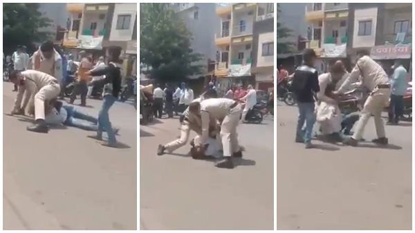 മാസ്ക് ധരിച്ചില്ല, യുവാവിനെ റോഡിലിട്ട് തല്ലിച്ചതച്ച് പോലീസ്, വീഡിയോ പങ്കുവെച്ച് രാഹുൽ ഗാന്ധി