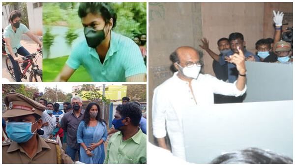 തിരഞ്ഞെടുപ്പ്: വോട്ട് ചെയ്യാന്‍ സൈക്കിള്‍ ചവിട്ടിയെത്തി വിജയ്, ഇന്ധന വിലയില്‍ പ്രതിഷേധം