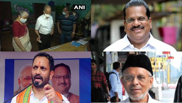 ജനം വിധിയെഴുതി തുടങ്ങി: തുടക്കത്തില്‍ തന്നെ വോട്ട് രേഖപ്പെടുത്തി പ്രമുഖര്‍, ഏവരും വിജയ പ്രതീക്ഷയില്‍