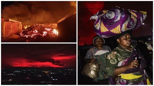 ചുവന്നു തുടുത്ത് ഗോമയിലെ ആകാശം, കോംഗോ ഭയപ്പെട്ടത് സംഭവിച്ചു.... നൈരംഗോഗോ ചുട്ടെരിക്കുന്നു