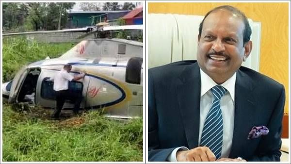 വില കേട്ട് ഞെട്ടേണ്ട; അപകടത്തില്‍പ്പെട്ട ഹെലികോപ്റ്റര്‍ വില്‍ക്കാനൊരുങ്ങി യൂസഫലി