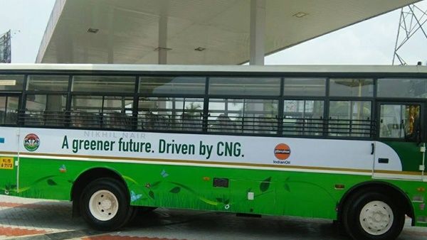കേരളത്തിലെ ആദ്യ എൽഎൻജി ബസ് സർവ്വീസ് തിങ്കളാഴ്ച ആരംഭിക്കും: തുടക്കം രണ്ട് റൂട്ടുകളില്‍