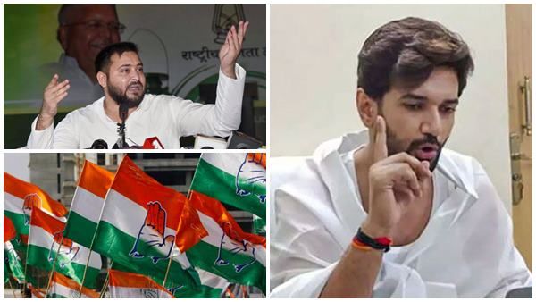 ബീഹാറില്‍ ചിരാഗ് കോണ്‍ഗ്രസ് സഖ്യത്തിലേക്ക്, ലാലുവിനെയും തേജസ്വിയെയും വിളിച്ചു, ബിജെപിക്ക് അമ്പരപ്പ്