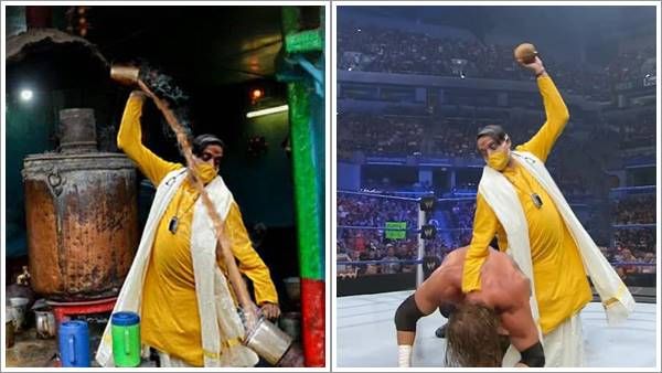 ചായക്കടയിലും ഗുസ്തി വേദിയിലും തേങ്ങയുടക്കുന്ന തരൂര്‍; രസകരമായ ട്രോള്‍ പങ്കുവച്ച് ശശി തരൂര്‍, വൈറല്‍