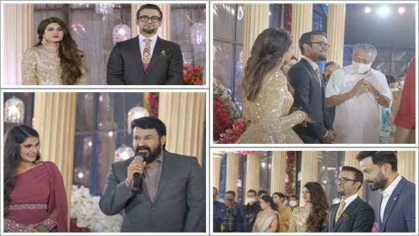 മുഖ്യമന്ത്രിയും ഗവർണറും, മോഹൻലാൽ പൃഥിരാജ് അടക്കമുള്ള താരനിര; രവിപിള്ളയുടെ മകന്റെ വിവാഹ വീഡിയോ വൈറൽ