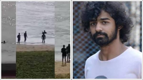 കടലില്‍ വീണ തെരുവ് നായയെ രക്ഷിക്കാന്‍ പ്രണവിന്റെ സാഹസികത; കയ്യടിച്ച് ആരാധകര്‍, വീഡിയോ വൈറല്‍