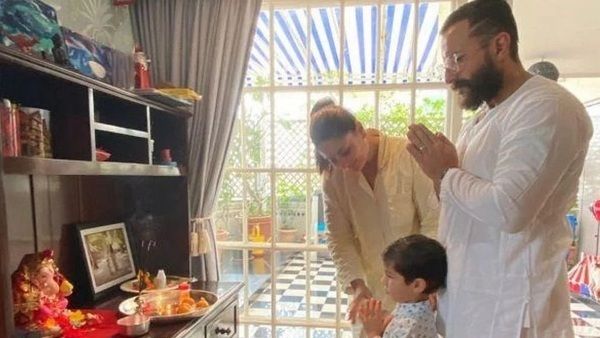 നീ മുസ്ലീമല്ലേ, അതോ പേരിനാണോ? വിനായക ചതുര്‍ത്ഥി ആഘോഷിച്ച സെയ്ഫ് അലി ഖാനെതിരെ സൈബര്‍ ആക്രമണം