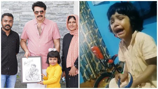 'മമ്മുക്ക വാപ്പയുടെ ക്ലാസ്മേറ്റ് ആണോ'? പീലിമോൾ കരഞ്ഞത് വെറുതെ ആയില്ല, മമ്മൂക്കയെ കണ്ടു